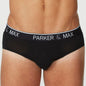 Parker & Max PMFPCS-B1  Classic Cotton Stretch Brief Heather