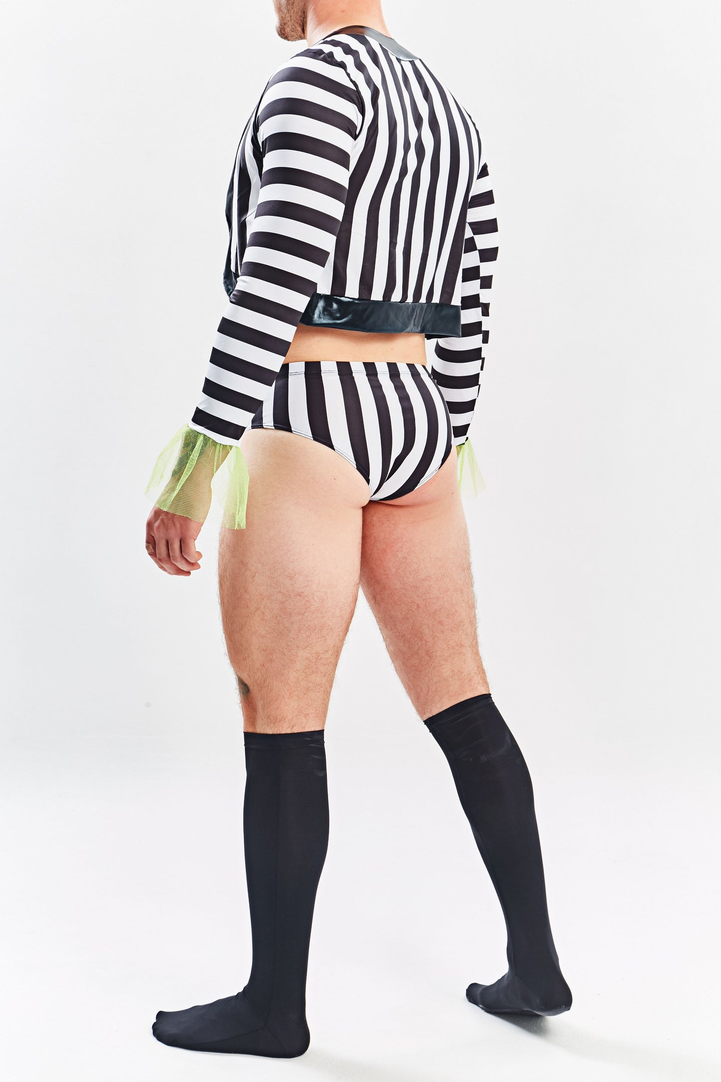 Miami Jock Beetlejuice Men's Sexy Halloween Costume and Suite MJT009