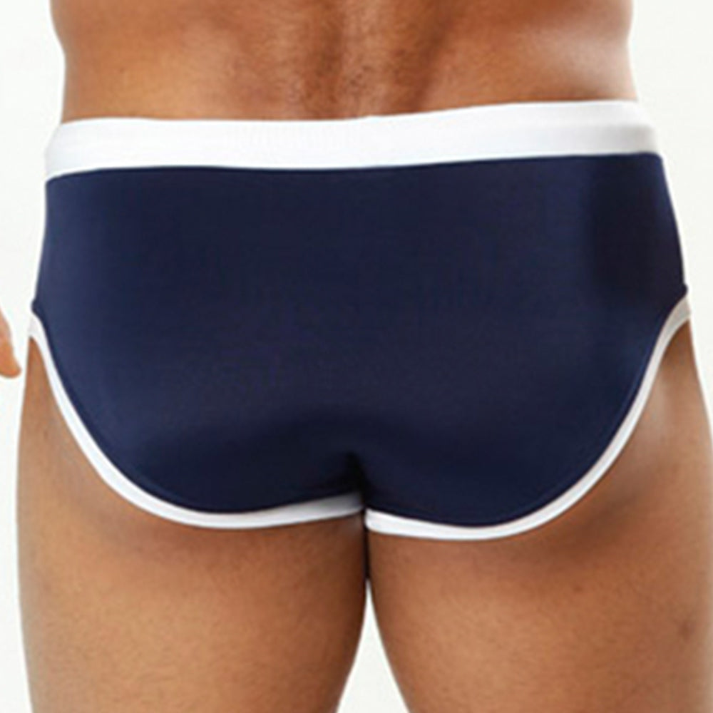 Cover Male CM0706  Red Navy Swim Boxer