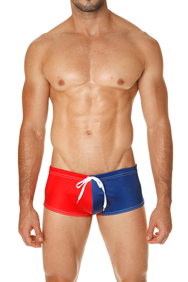 Mensuas MN8019 Texas Flag Swim Boxer