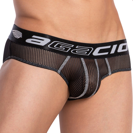 Agacio AGJ026 Mesh Panel Brief