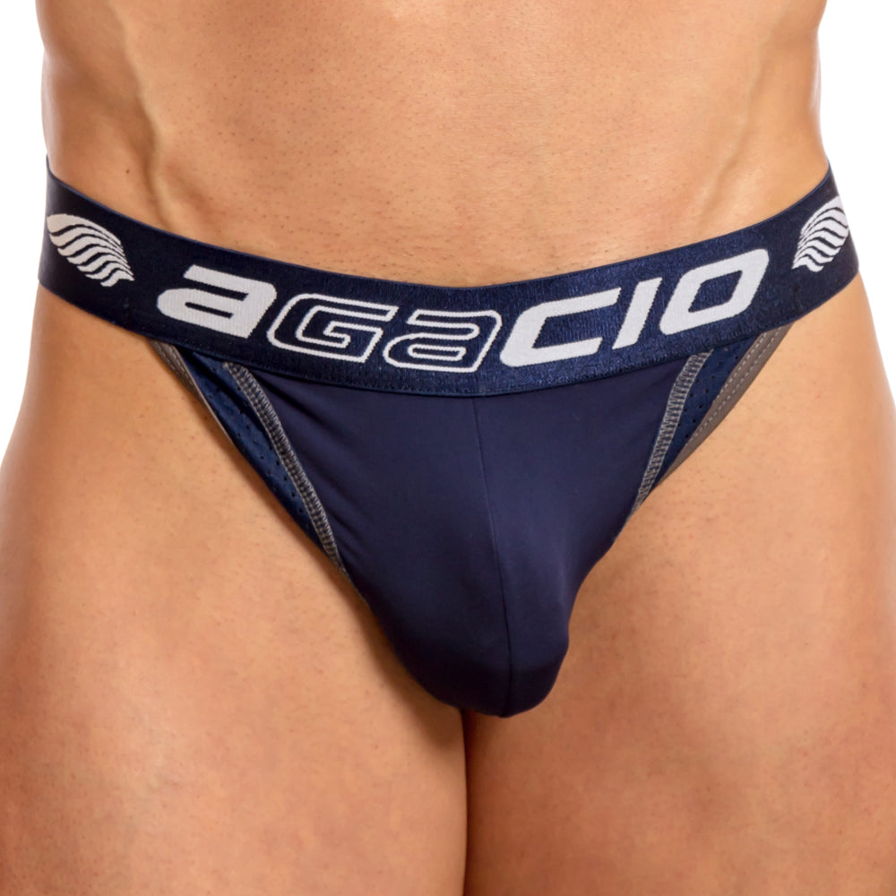 Agacio AGK017 Mesh Back Thong