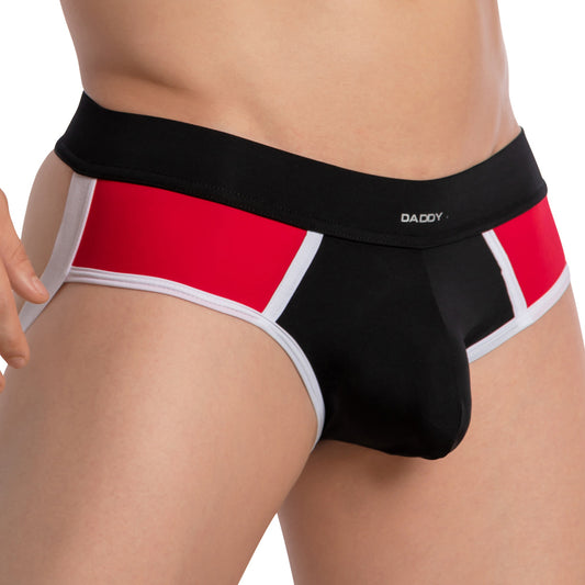 Daddy DDE053 Dual Color Wide Waistband Jockstrap