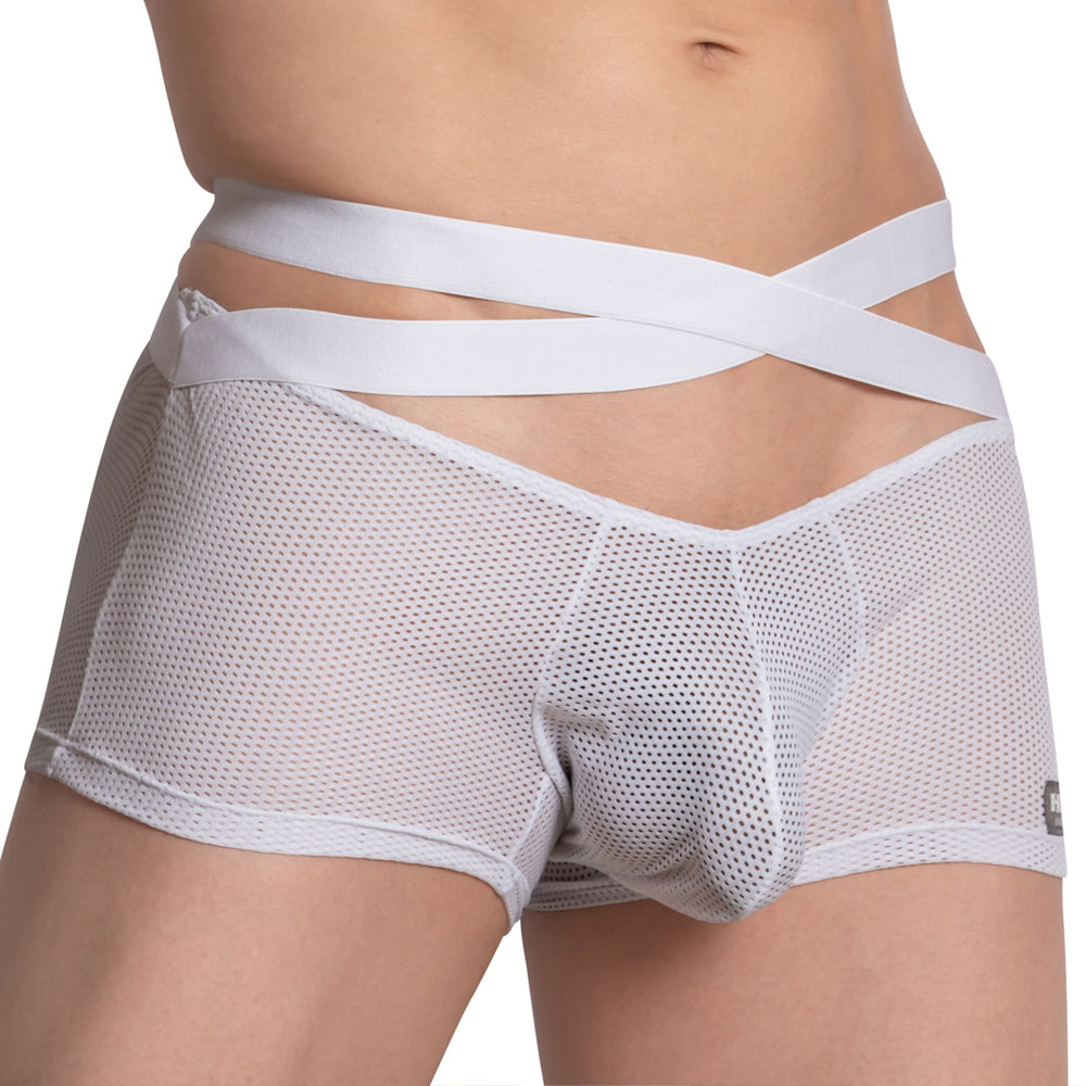 Hung HGG014 Criss-Cross Waistband Boxer Trunk