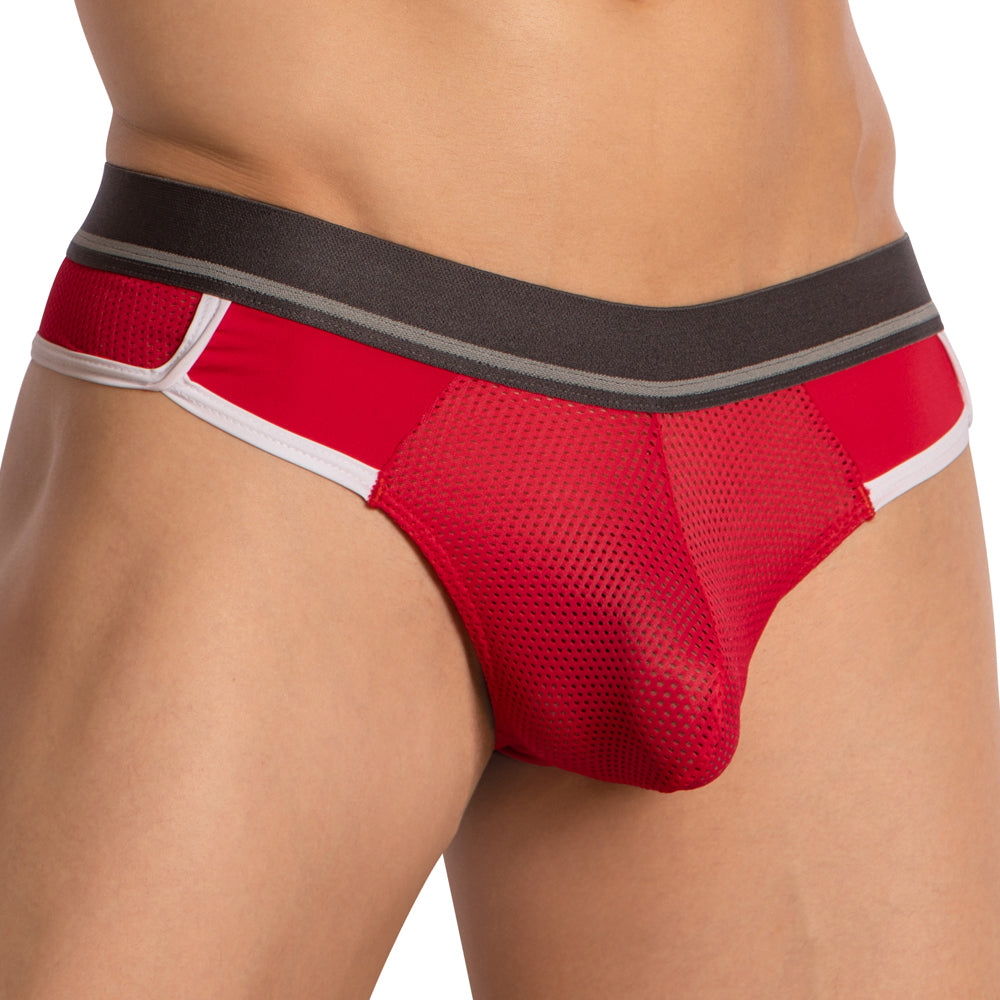 Hung HGK001 Ventilated Pouch Thong