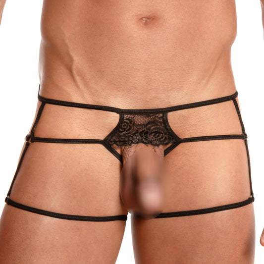 Secret Male SML016 Escort Garter Belt